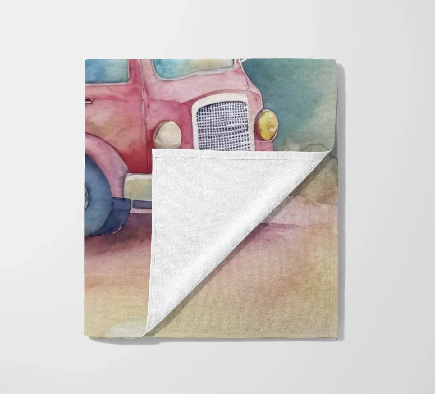 fire truck beach towel by 🎁 NOBELART