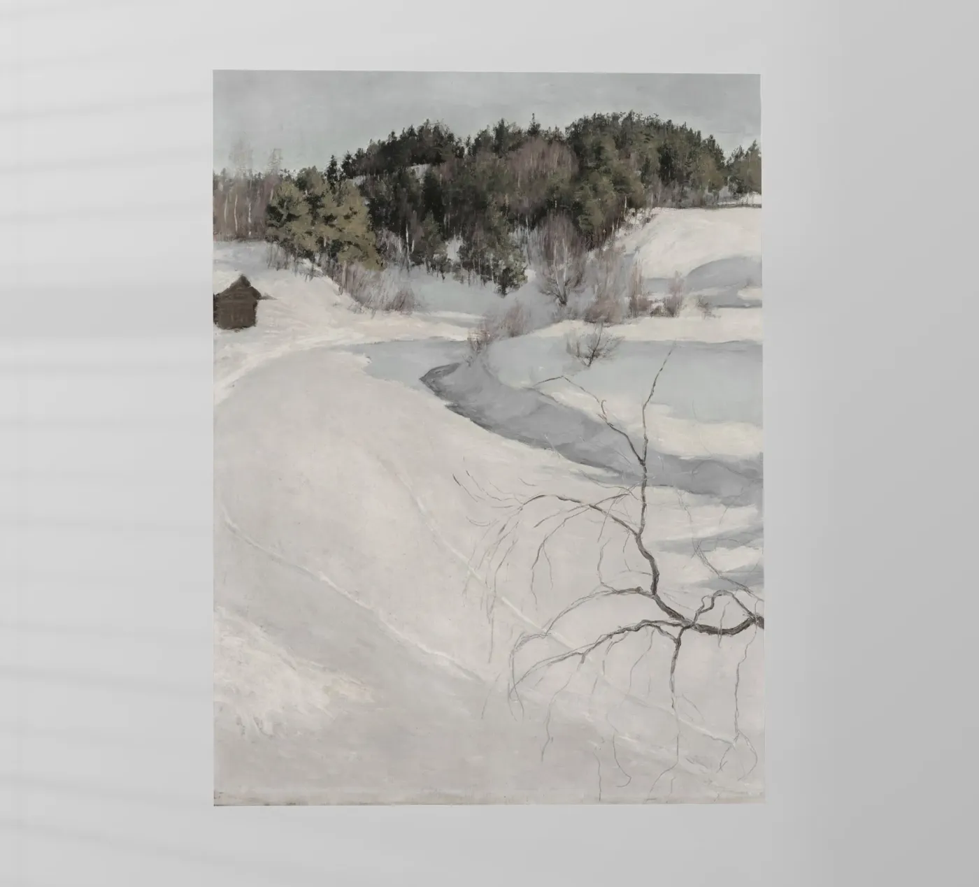 Winter Scene pellicola backlit da vintageshop