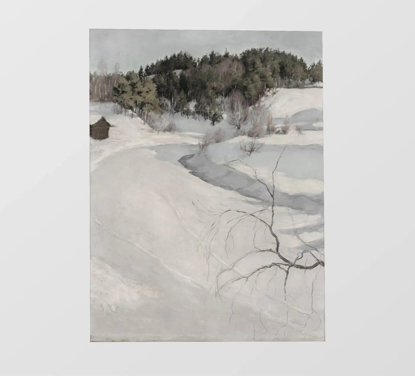 Winter Scene pellicola backlit da vintageshop