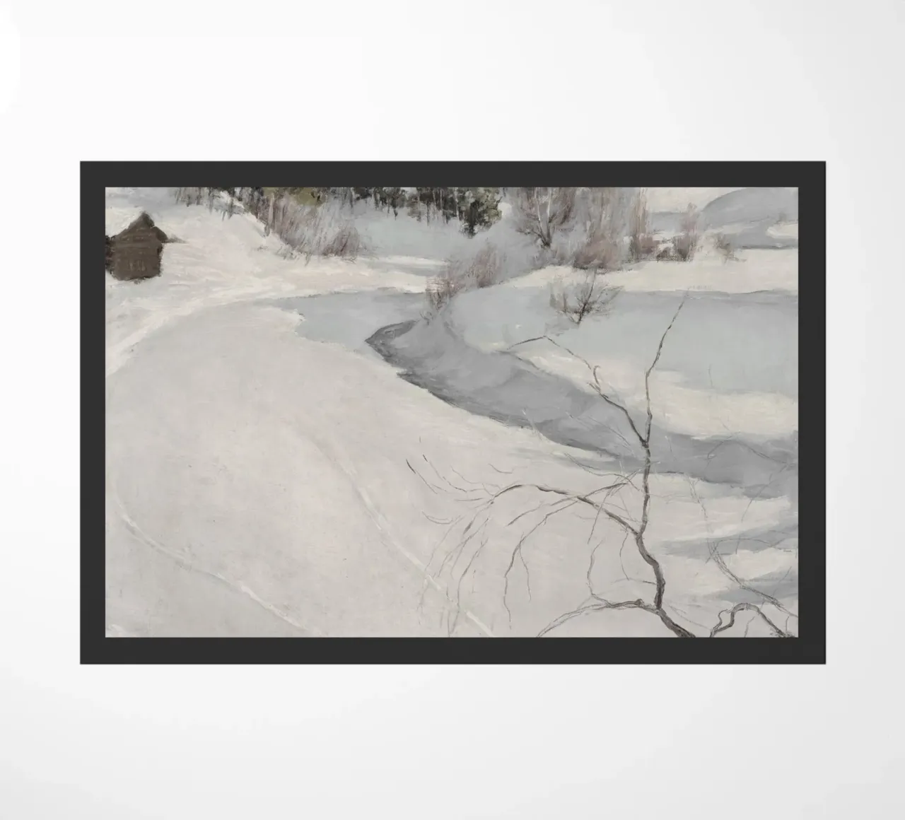 Winter Scene zerbino da vintageshop