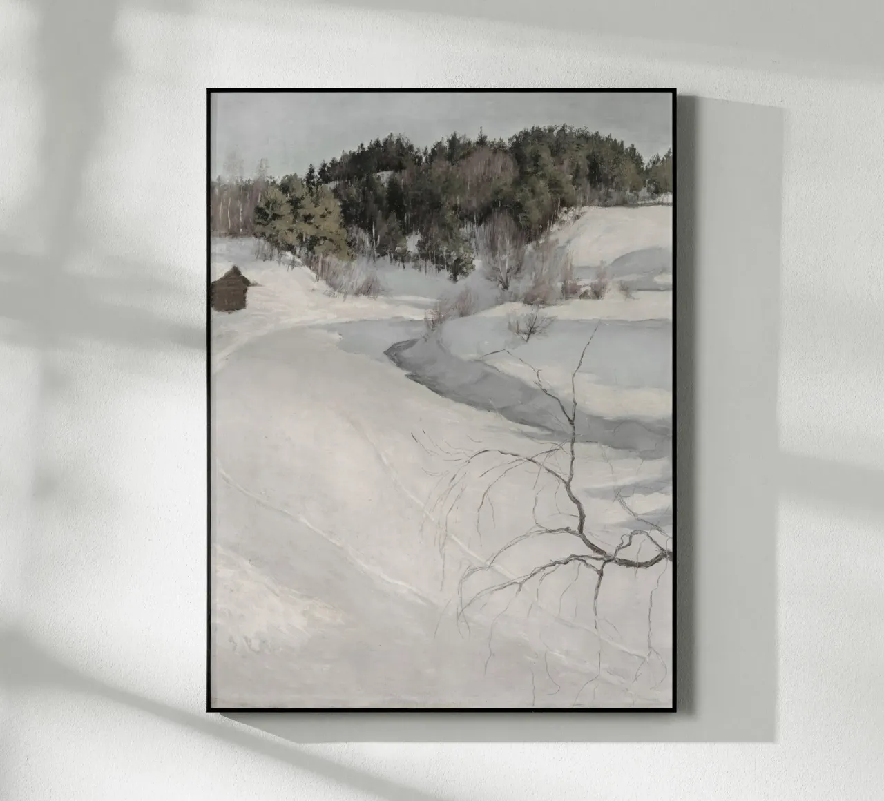 Winter Scene plexiglass da vintageshop