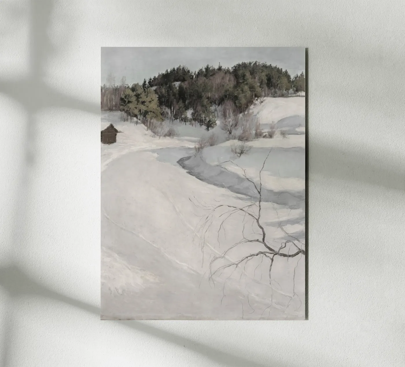 Winter Scene pannello forex da vintageshop