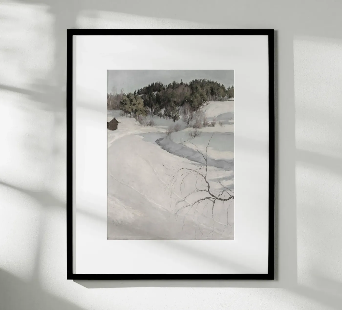 Winter Scene poster da vintageshop