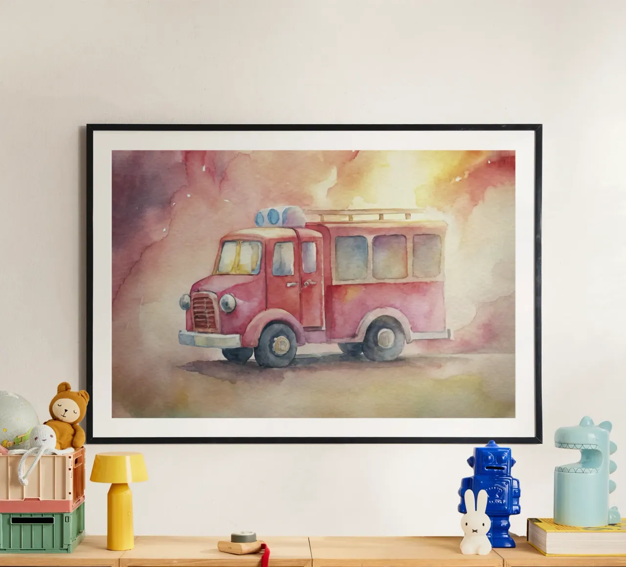 autopompa poster da 🎁 NOBELART