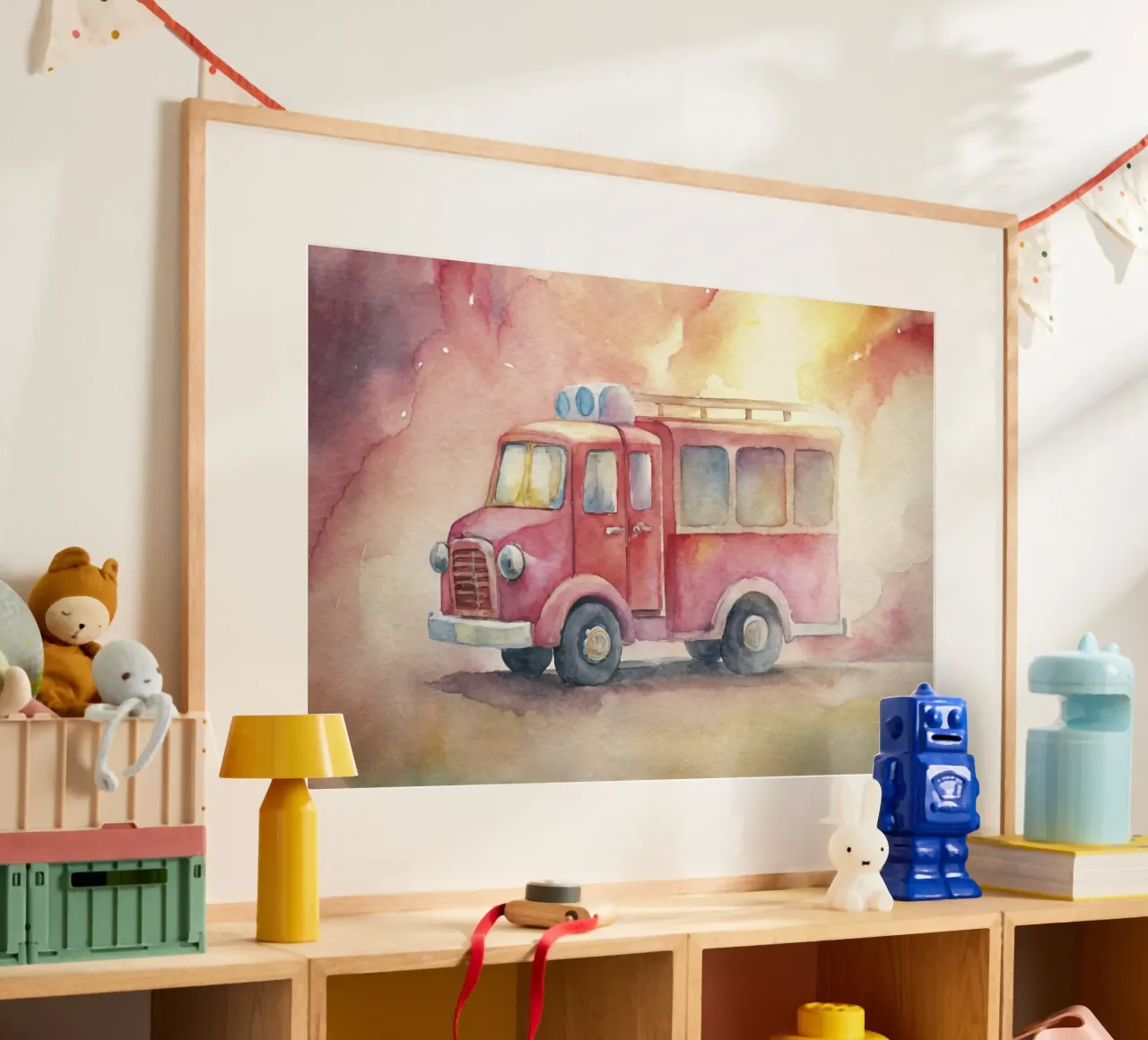 autopompa poster da 🎁 NOBELART