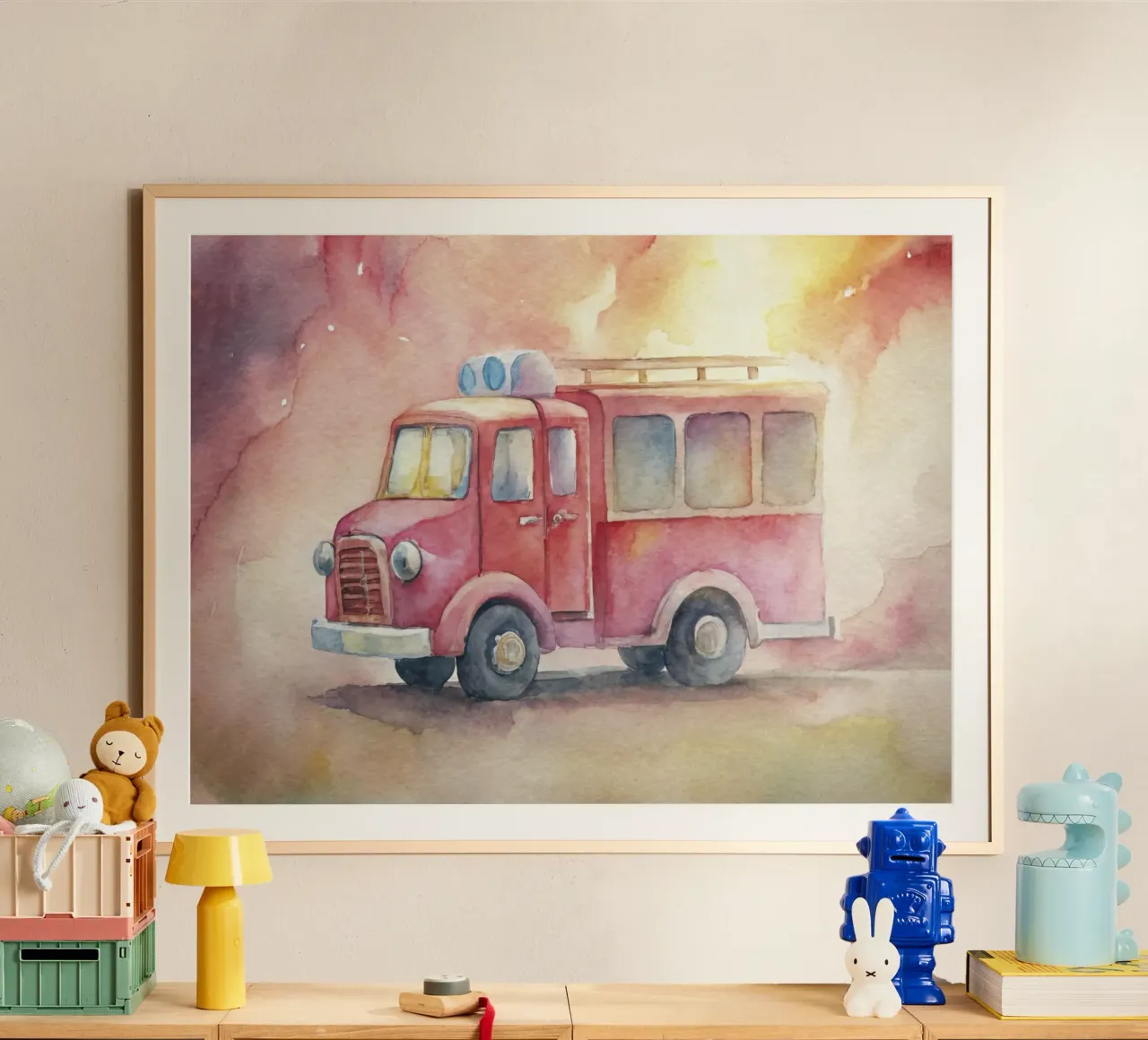 autopompa poster da 🎁 NOBELART