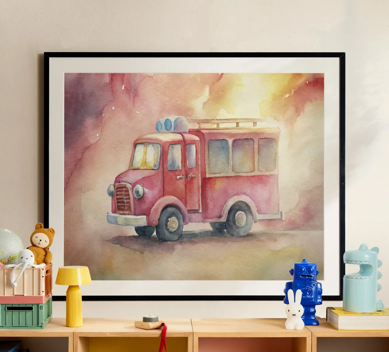 autopompa poster da 🎁 NOBELART