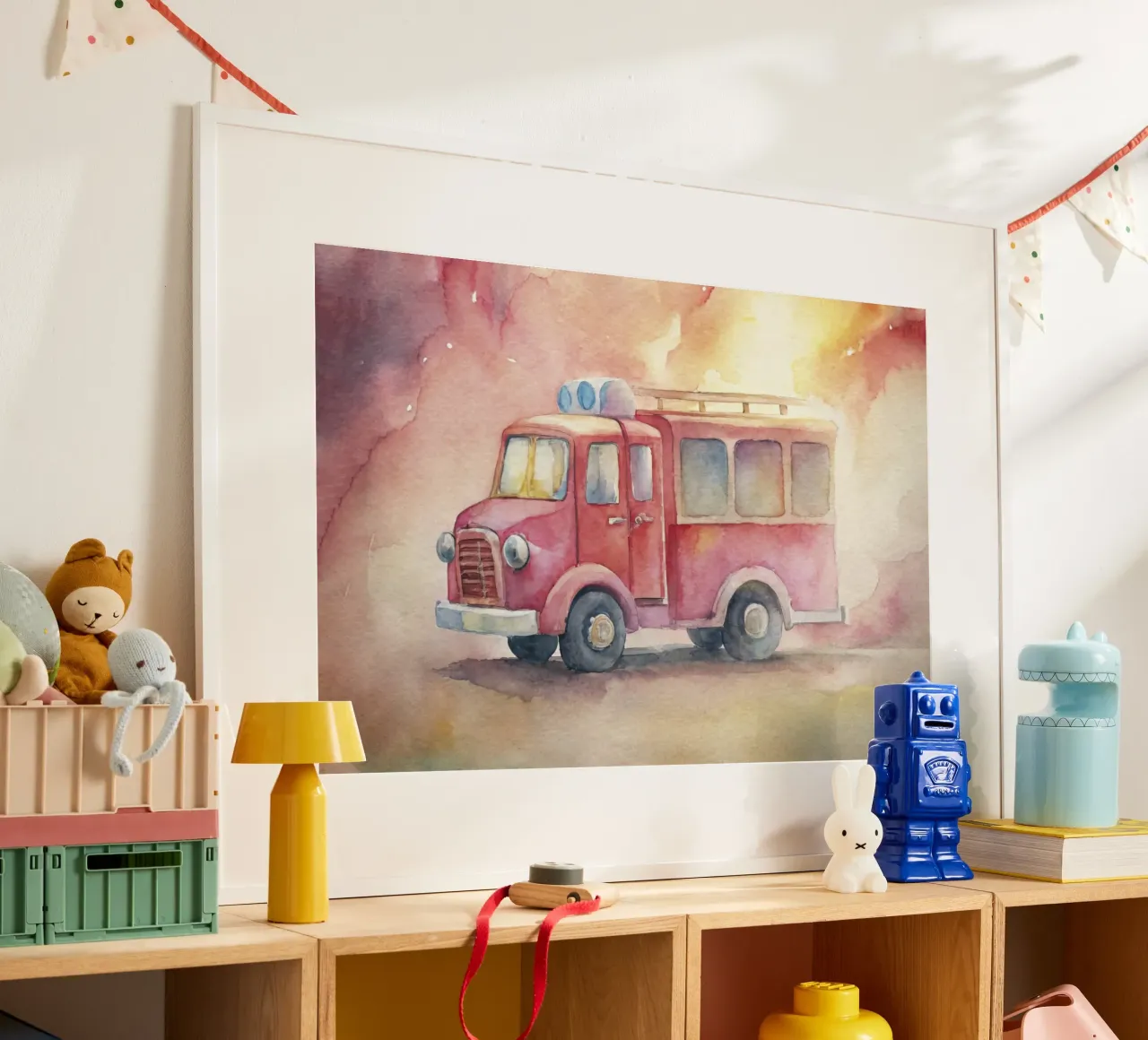 autopompa poster da 🎁 NOBELART