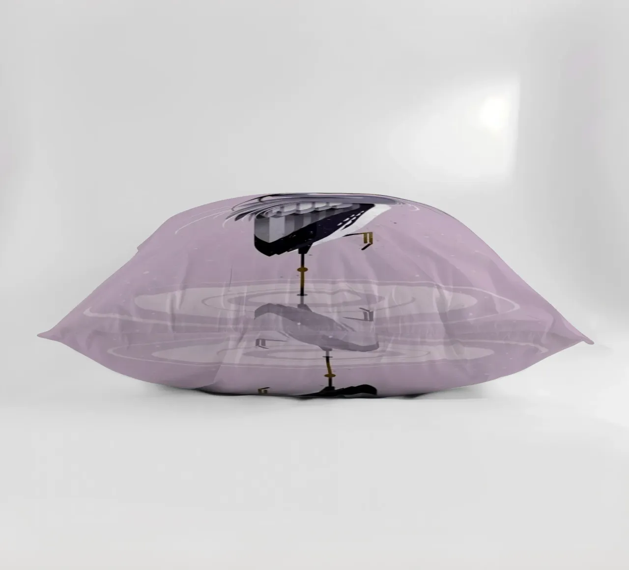 Grey Heron cuscino da Dieter Braun