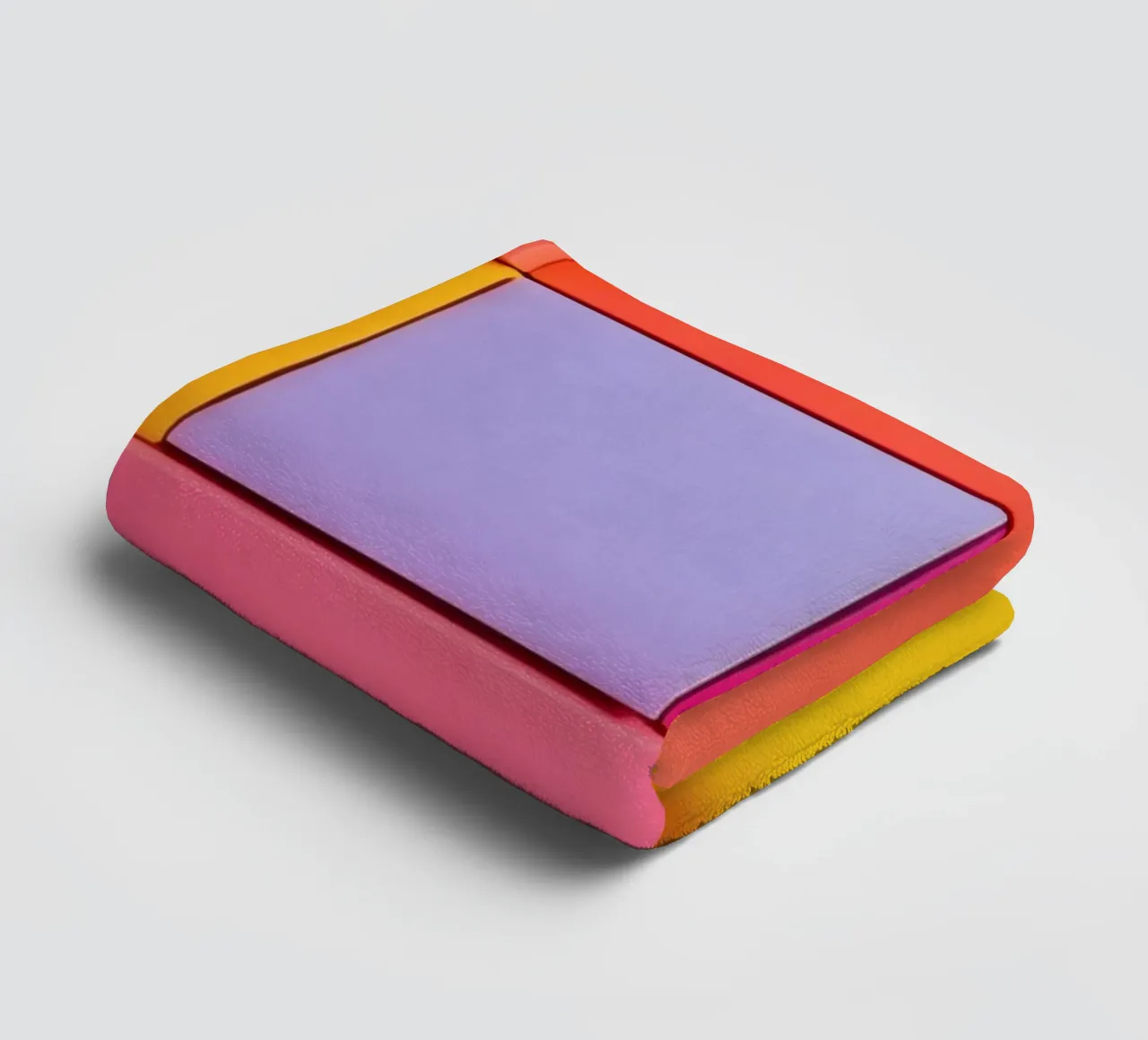 Colorful geometric shapes create a vibrant abstract design towel by DesignDoodle