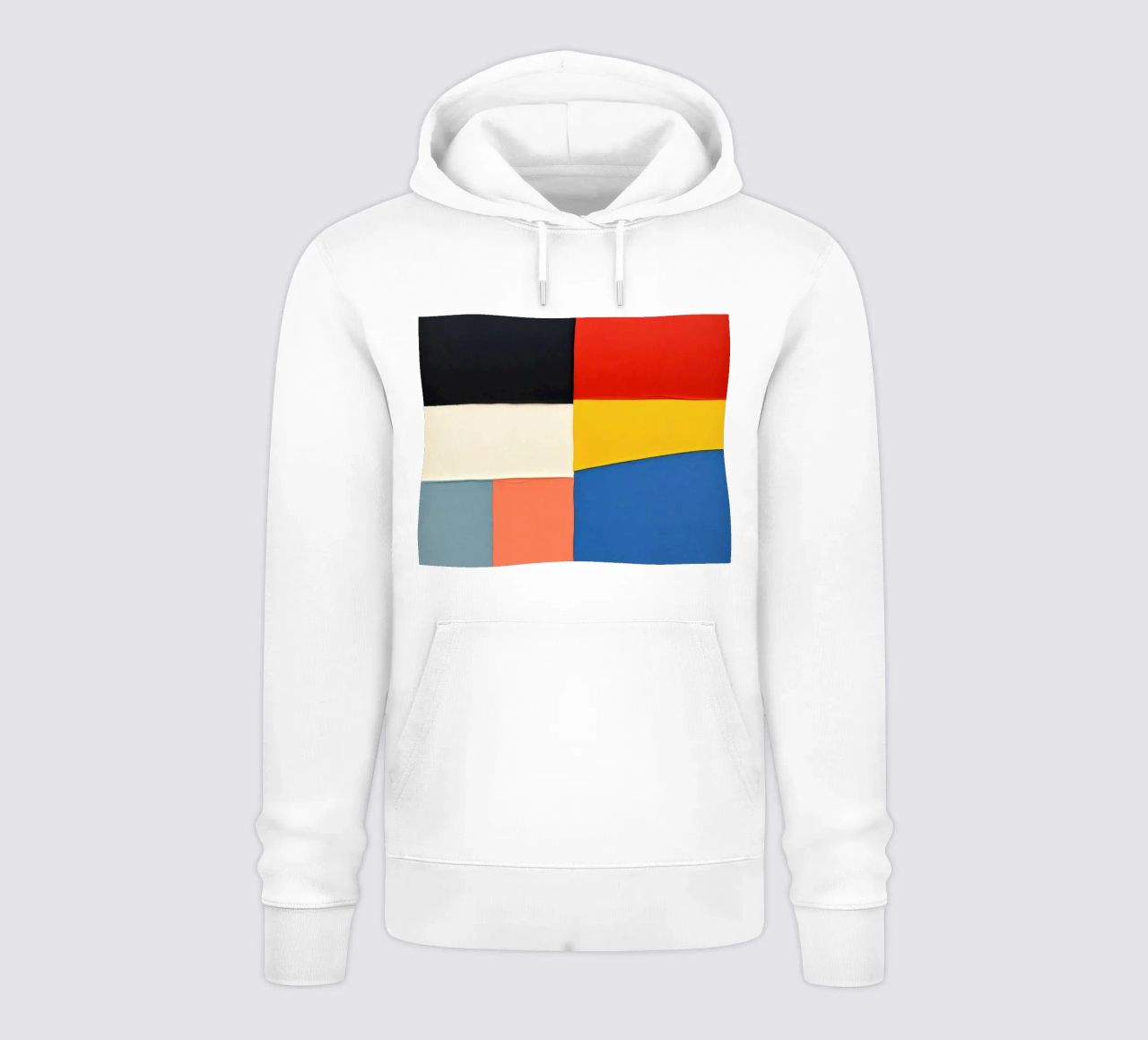 Composizione astratta con forme geometriche felpa con cappuccio da DesignDoodle