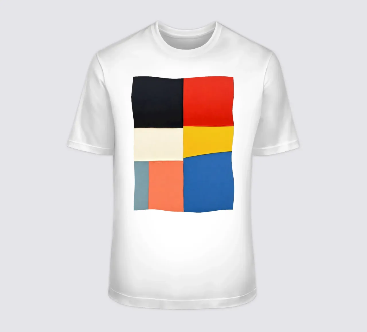 Composición abstracta con formas geométricas camiseta de DesignDoodle