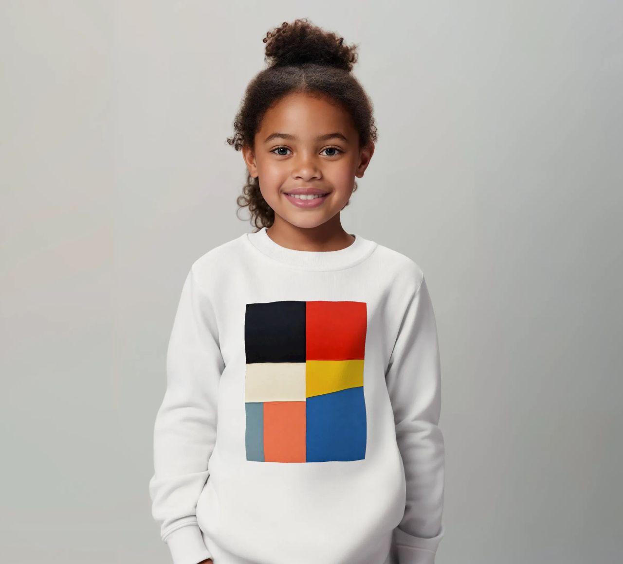 Composizione astratta con forme geometriche felpa bambino da DesignDoodle