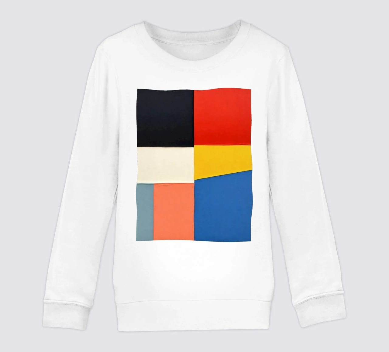 Composizione astratta con forme geometriche felpa bambino da DesignDoodle