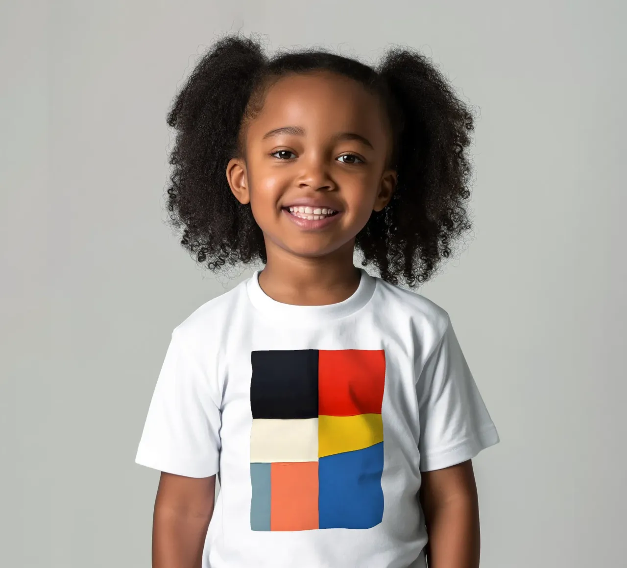 Composizione astratta con forme geometriche t-shirt bambini da DesignDoodle