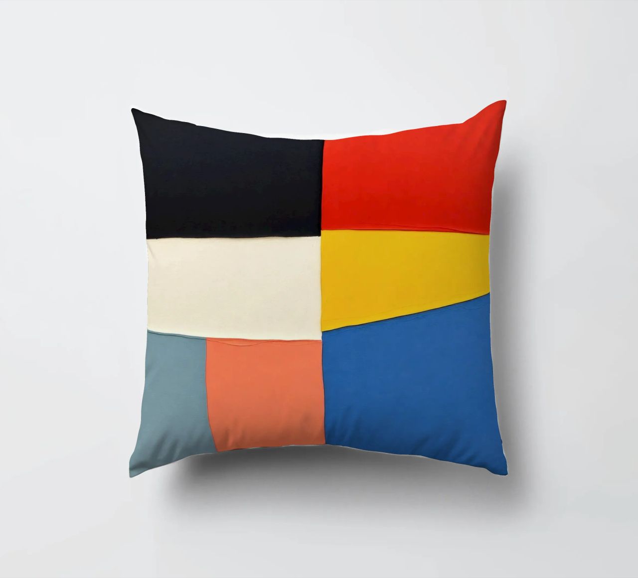 Composizione astratta con forme geometriche cuscino da DesignDoodle