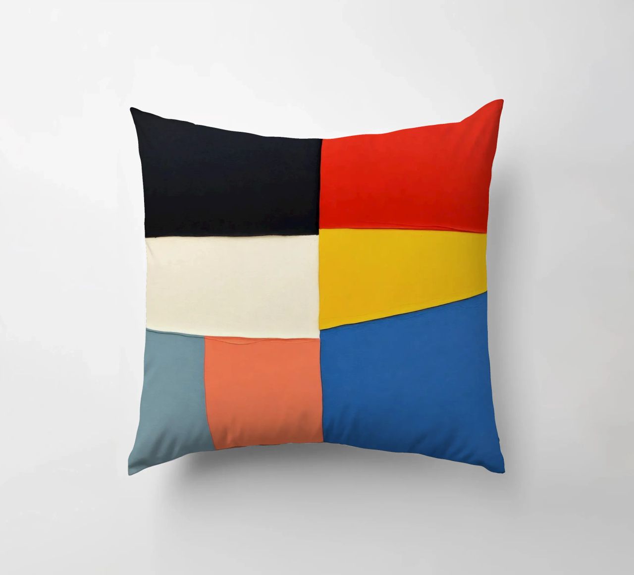 Composizione astratta con forme geometriche cuscino da DesignDoodle
