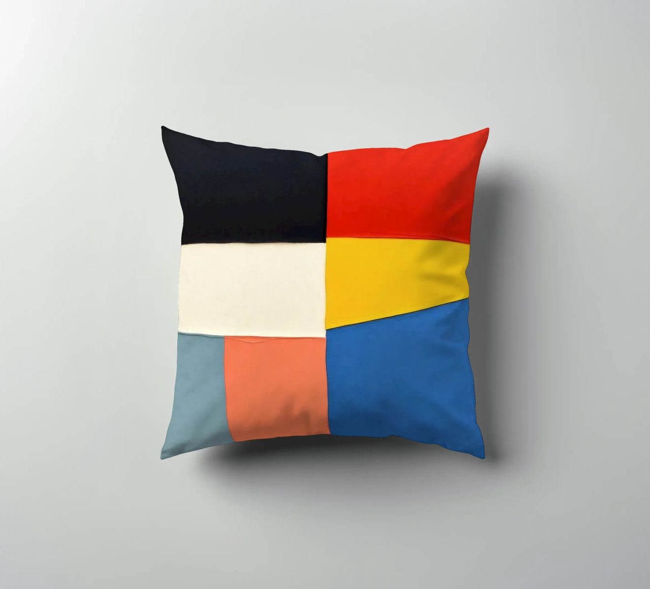 Composizione astratta con forme geometriche cuscino da DesignDoodle