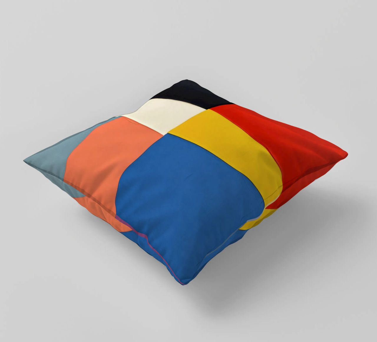 Composizione astratta con forme geometriche cuscino da DesignDoodle
