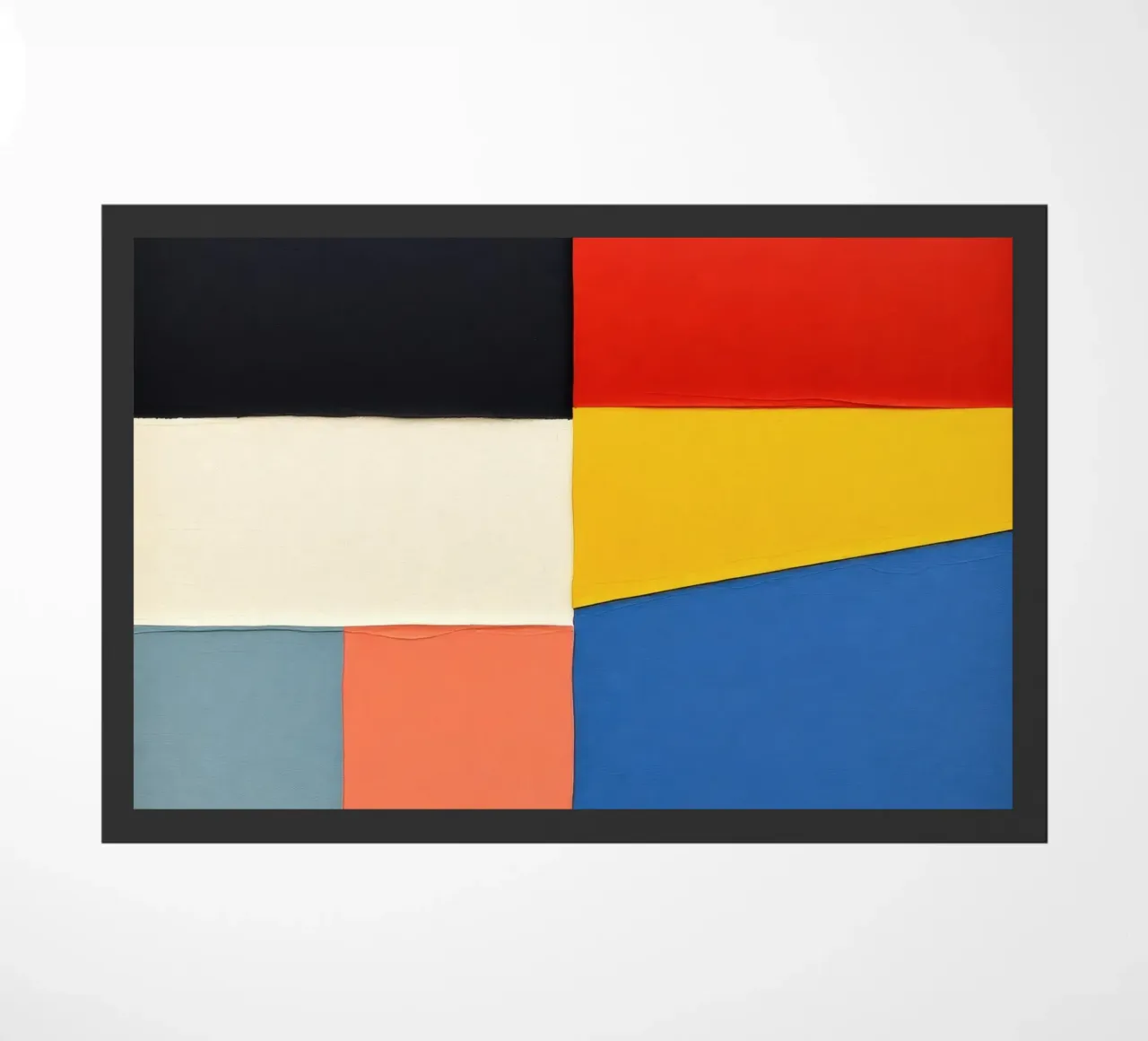 Composizione astratta con forme geometriche zerbino da DesignDoodle