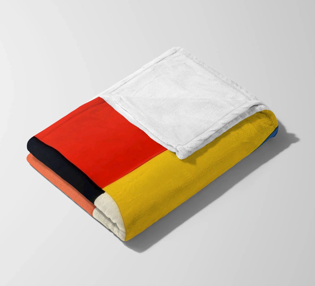 Composizione astratta con forme geometriche coperta in pile da DesignDoodle