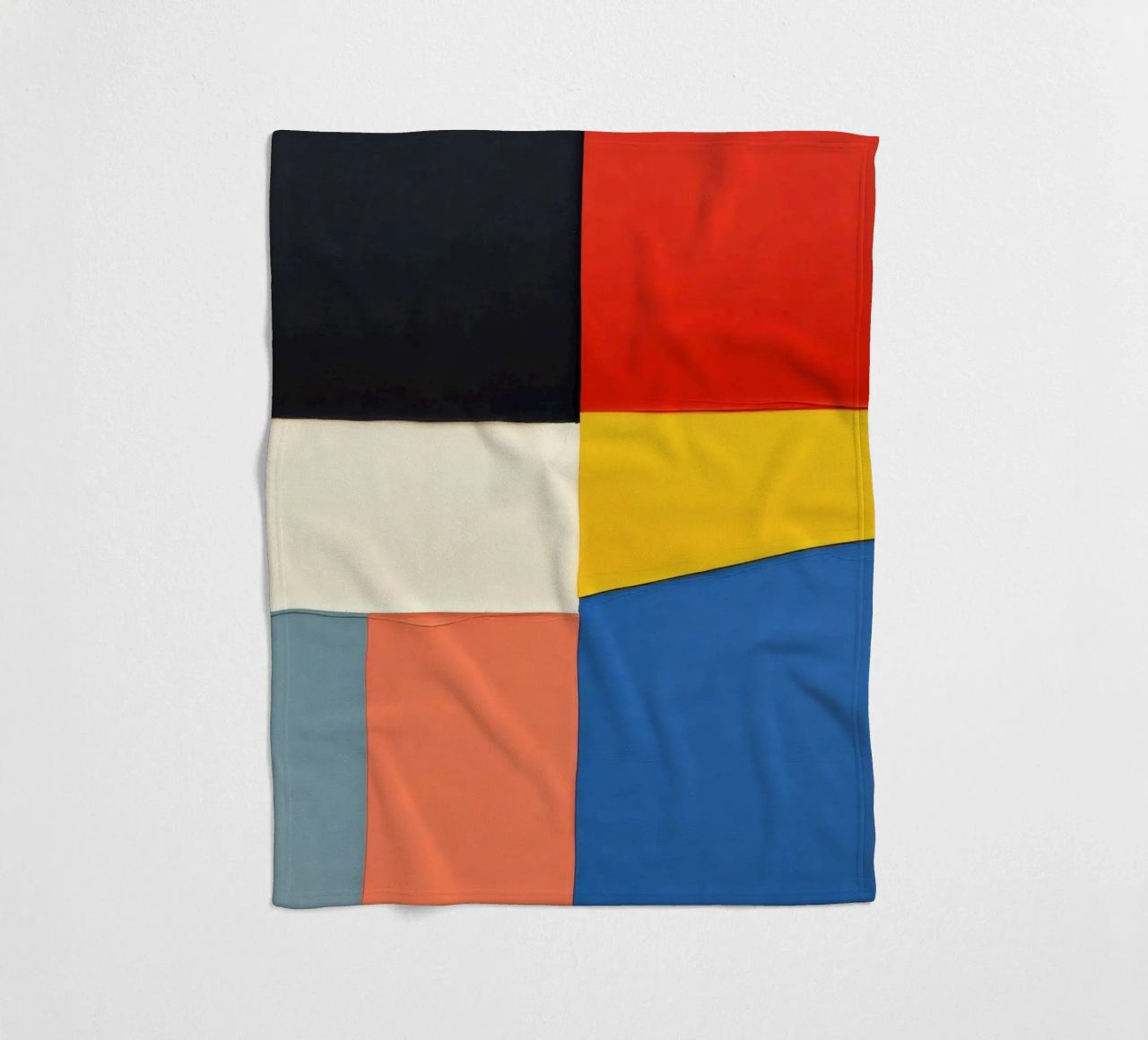 Composizione astratta con forme geometriche coperta in pile da DesignDoodle