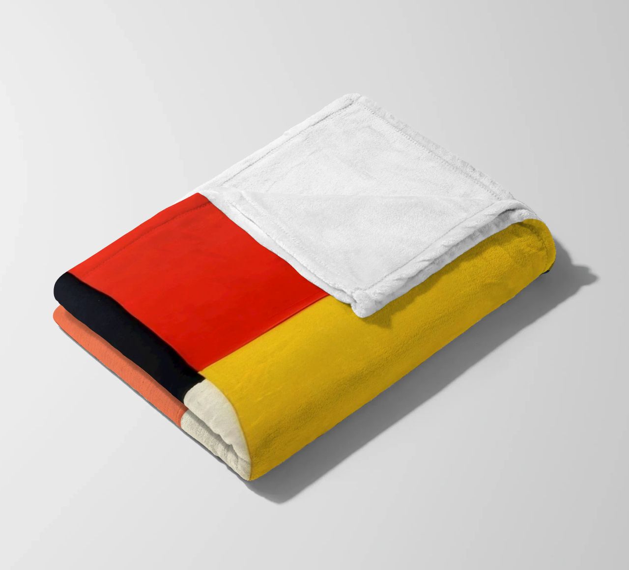 Composizione astratta con forme geometriche coperta in pile da DesignDoodle