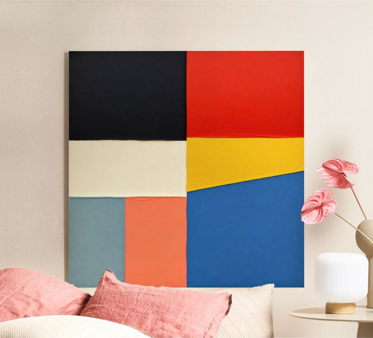 Composizione astratta con forme geometriche plexiglass da DesignDoodle