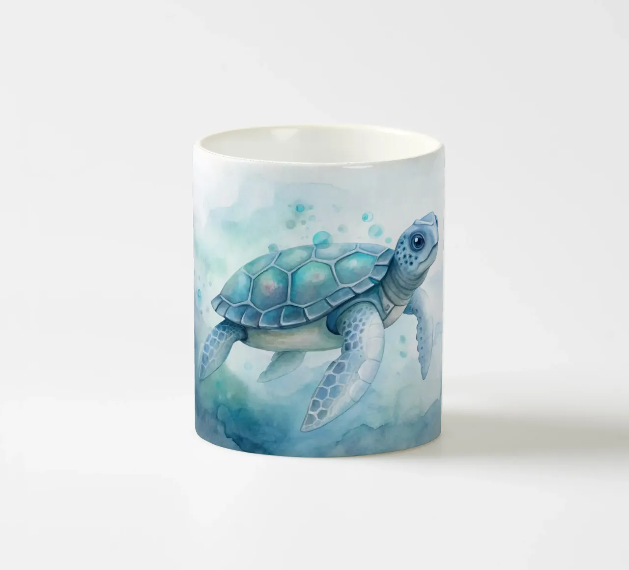 Tartaruga ad acquerello tazza in ceramica da 🎁 ARTVI-SHOP