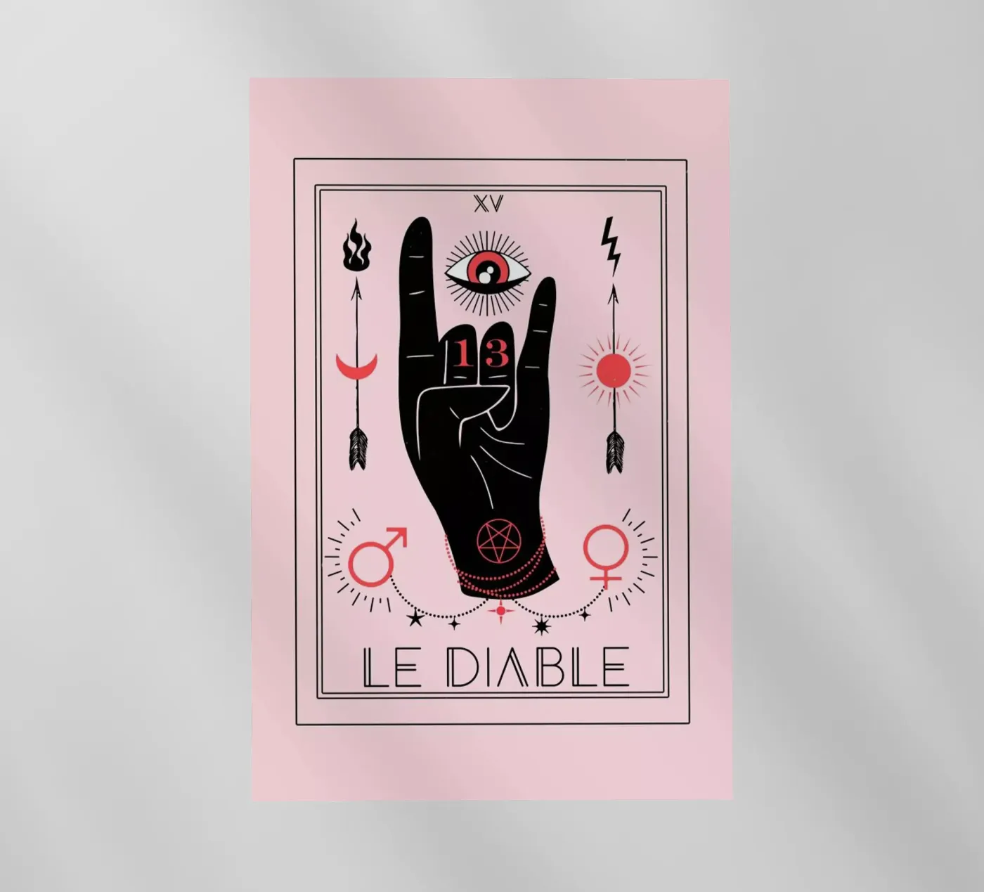 The Devil backlit folie van cafelab