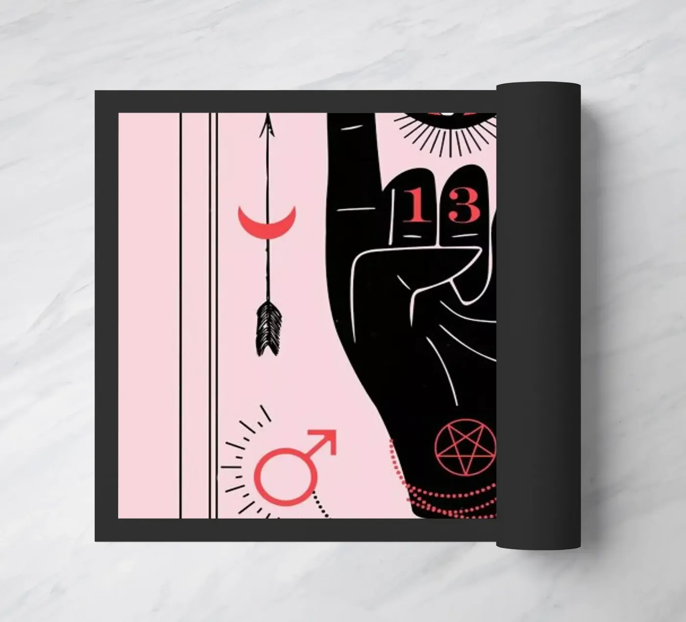 The Devil deurmat van cafelab