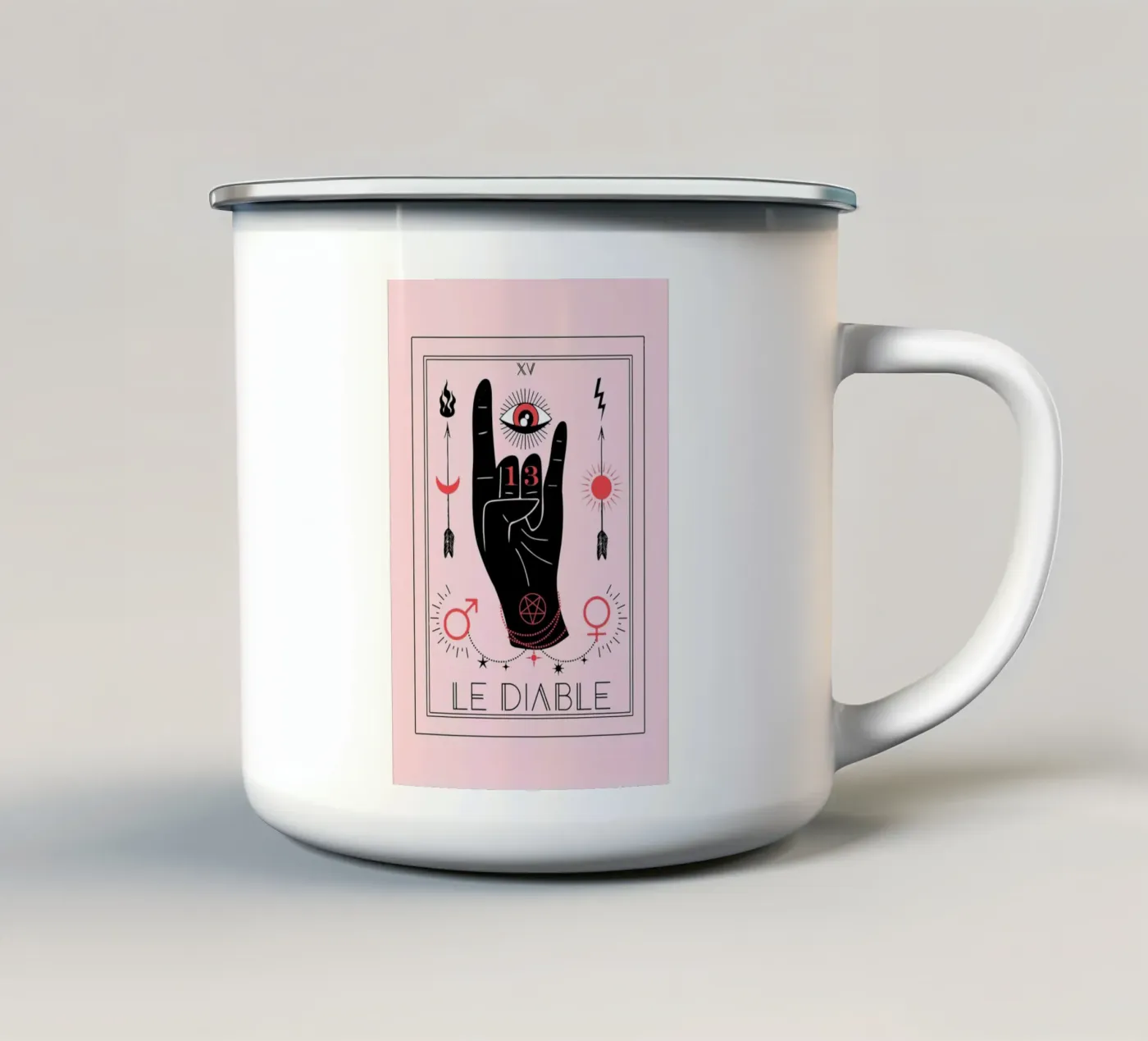 The Devil enamel mug by cafelab