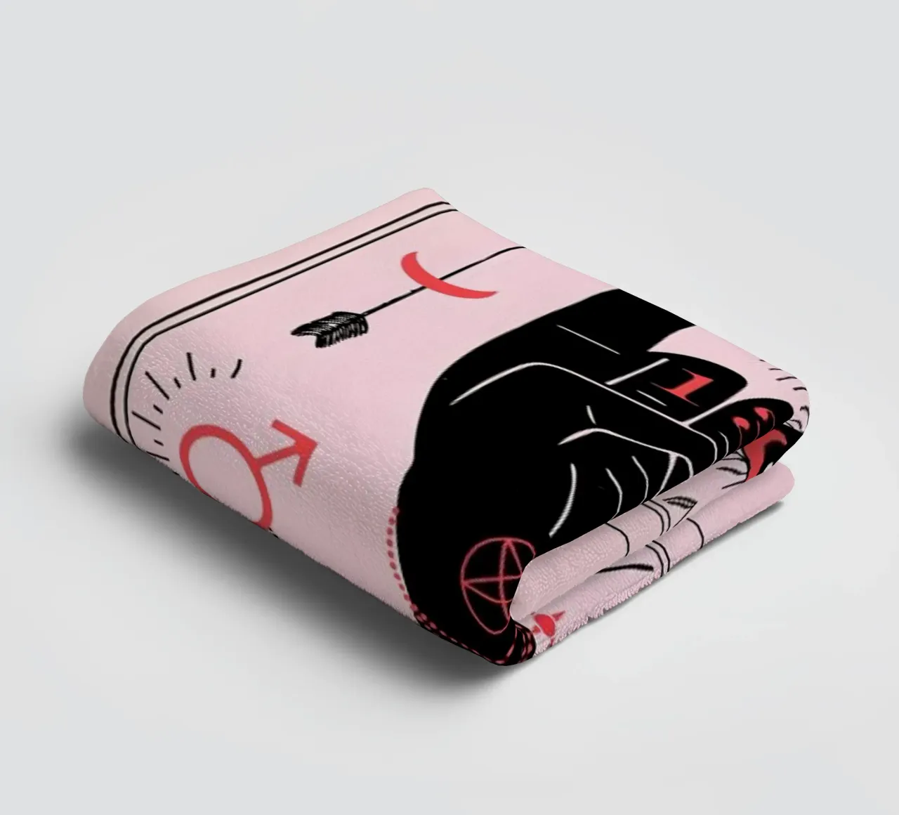The Devil towel by cafelab