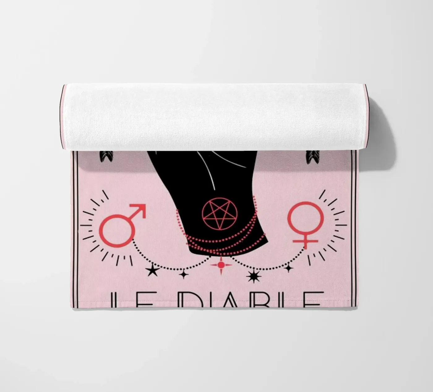 The Devil strandhanddoek van cafelab