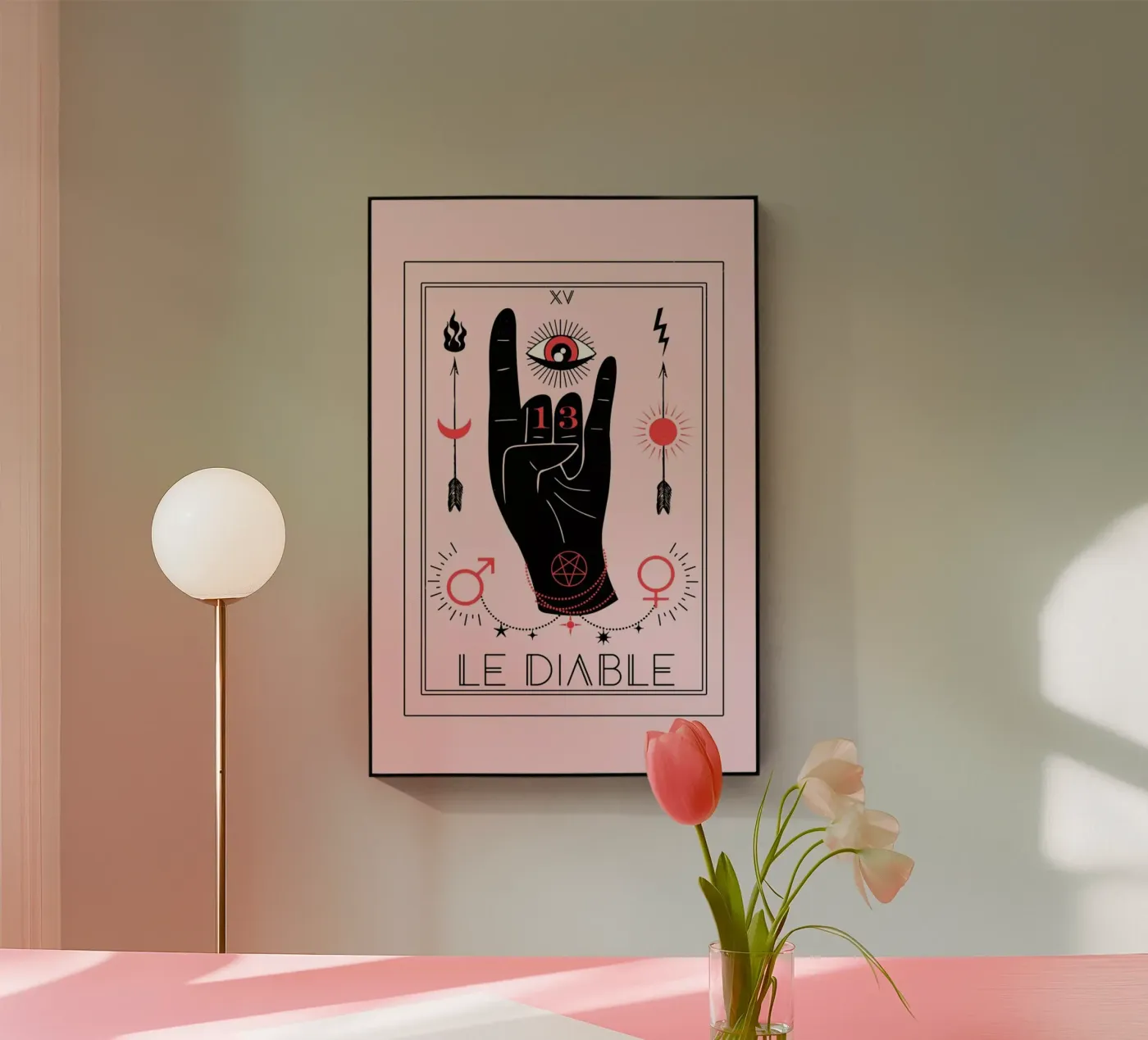 The Devil plexiglass da cafelab