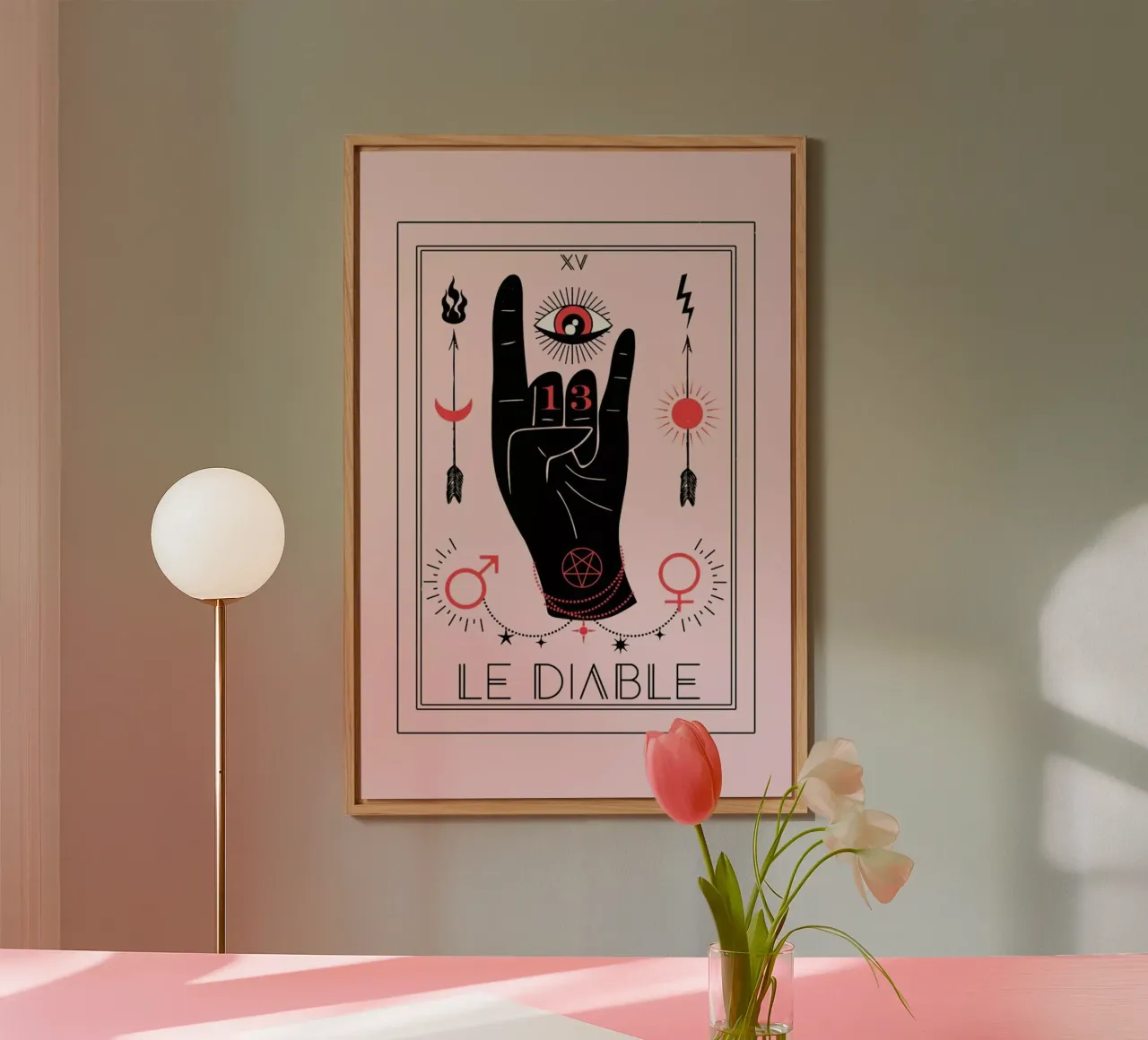 The Devil alluminio dibond da cafelab