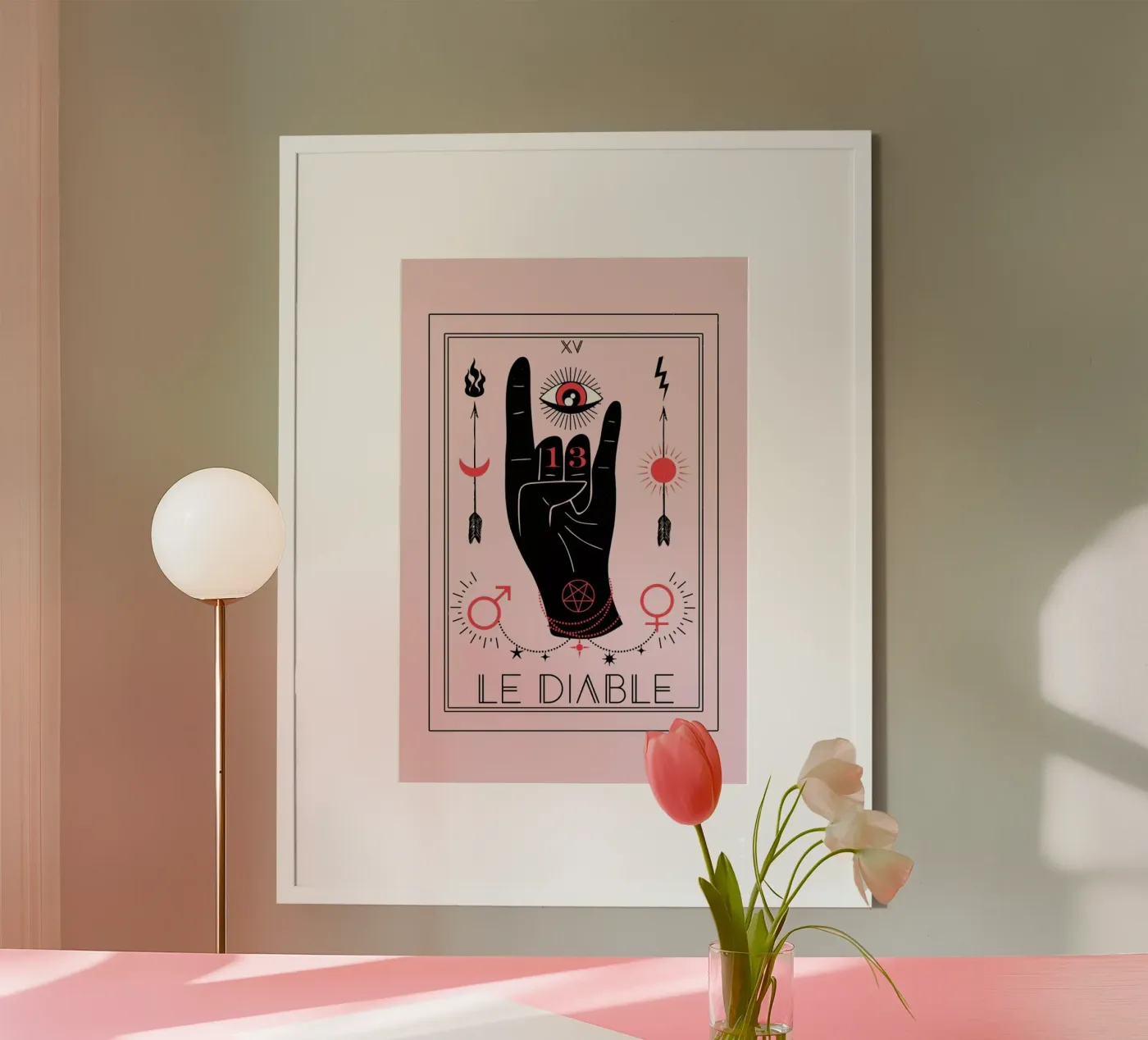 The Devil poster de cafelab