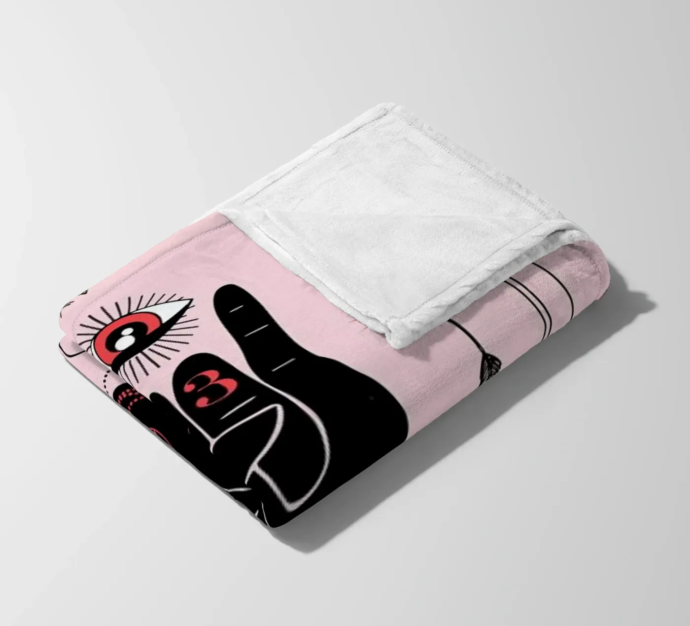 The Devil plaid polaire de cafelab