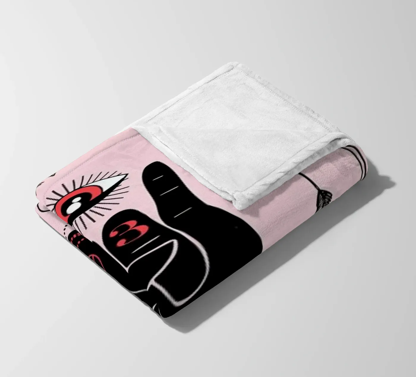 The Devil plaid polaire de cafelab