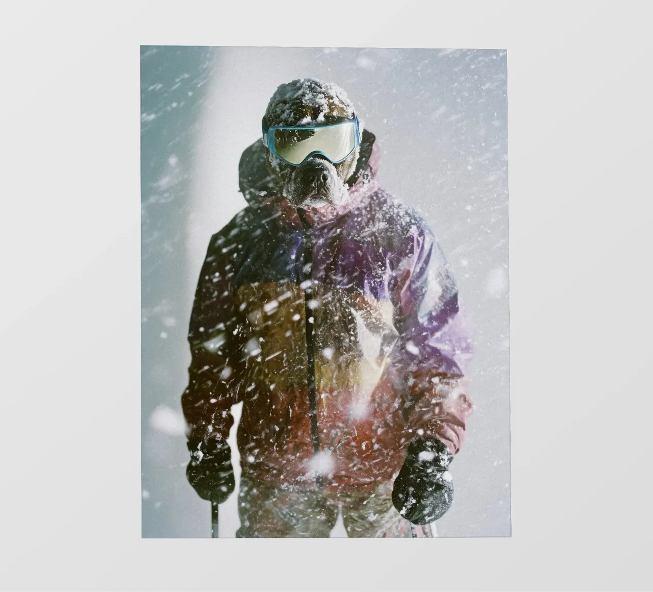 Lars fotobehang van Affiches Chien Originales – Dogland