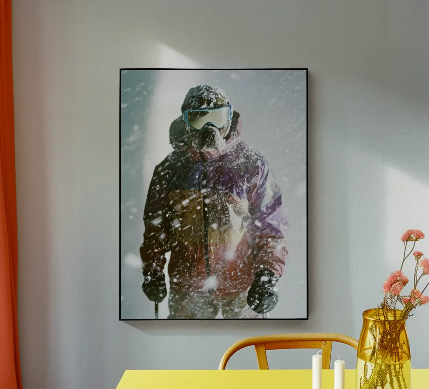 Lars acryl van Affiches Chien Originales – Dogland