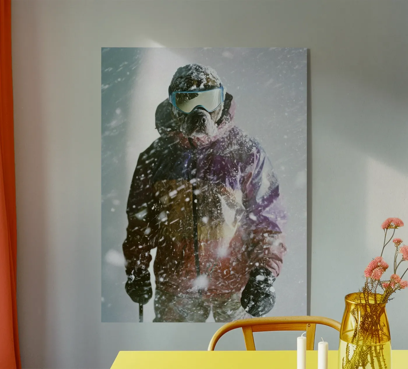 Lars acryl van Affiches Chien Originales – Dogland