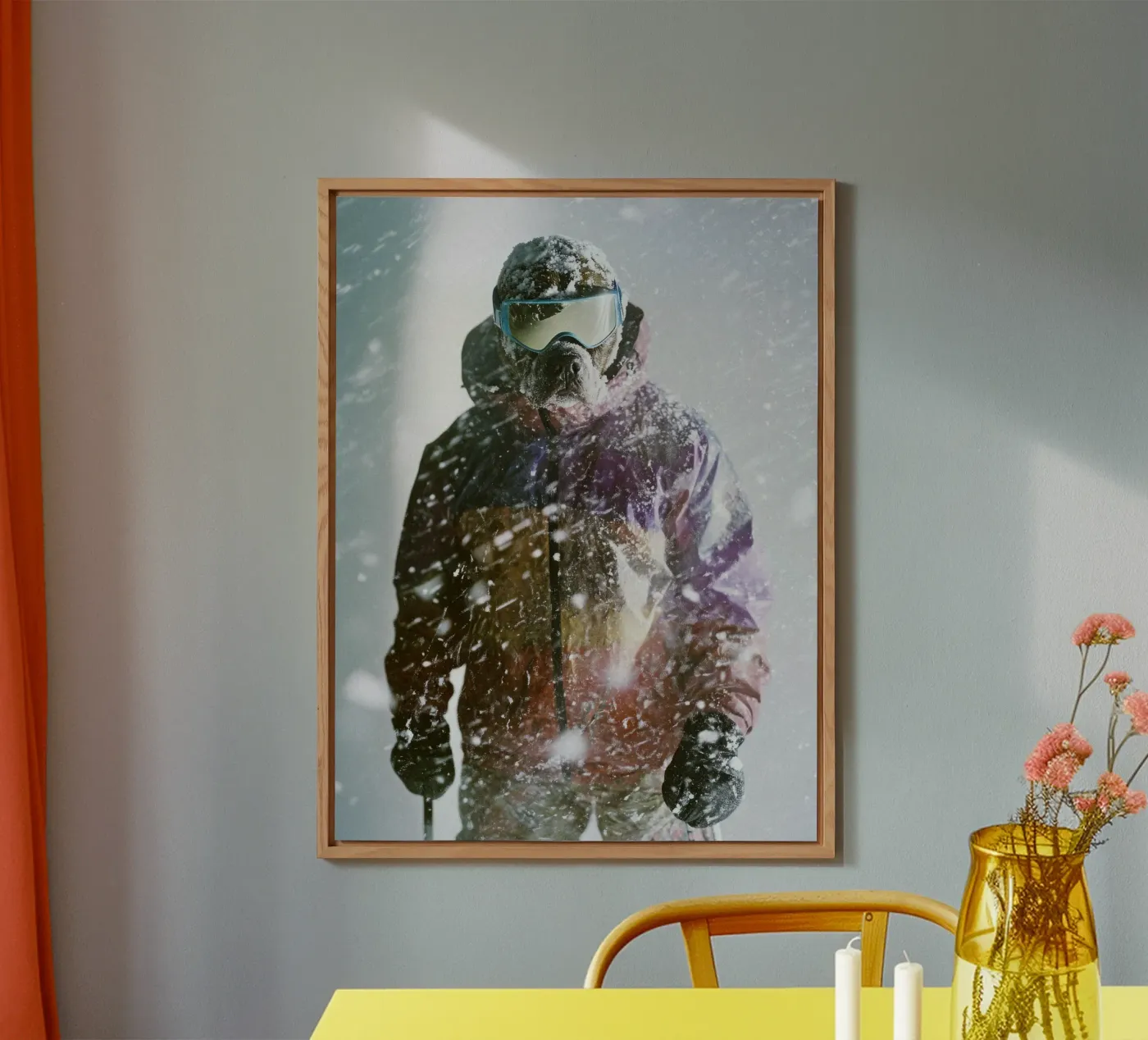 Lars forex-plaat van Affiches Chien Originales – Dogland