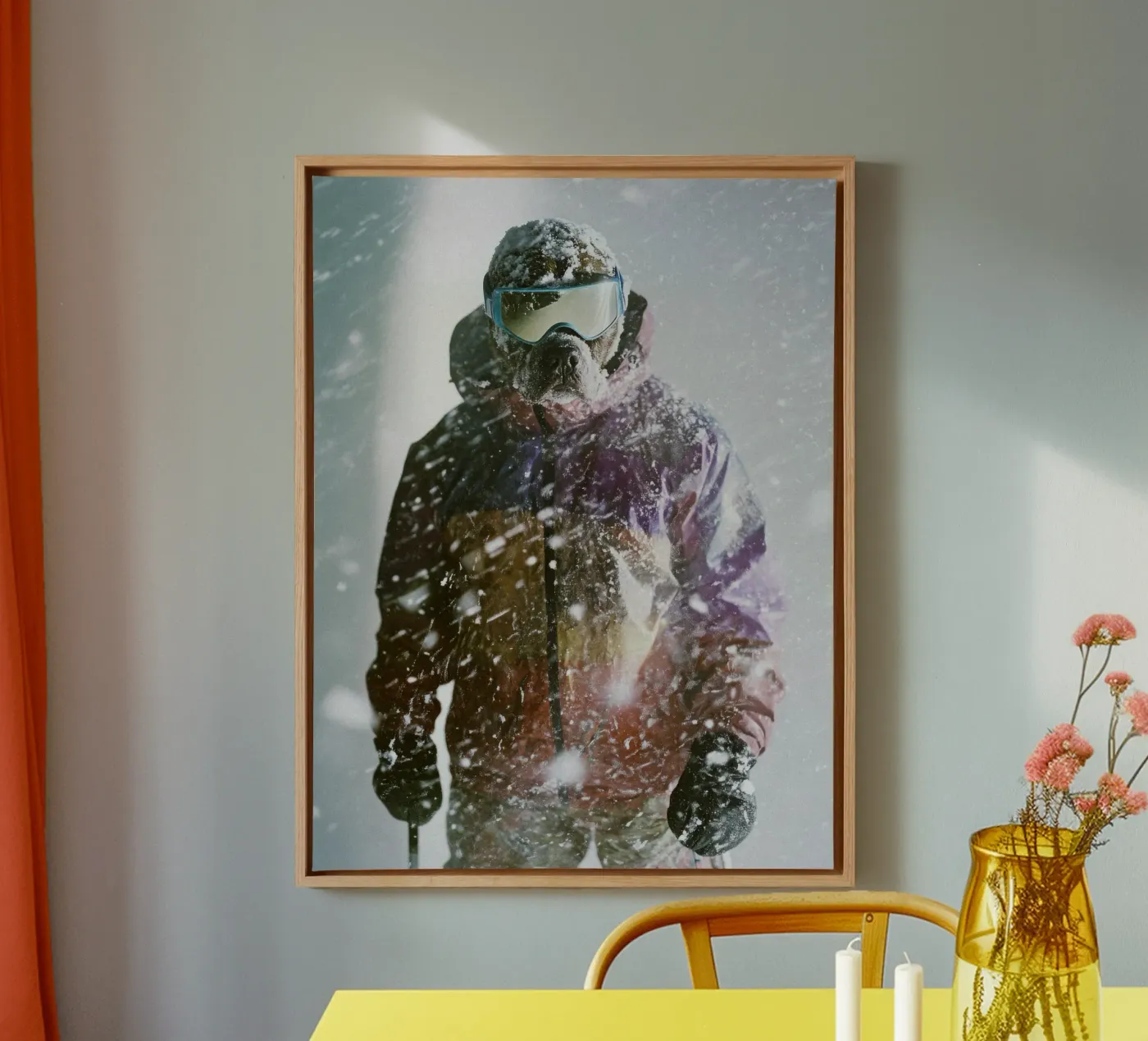 Lars canvas by Affiches Chien Originales – Dogland