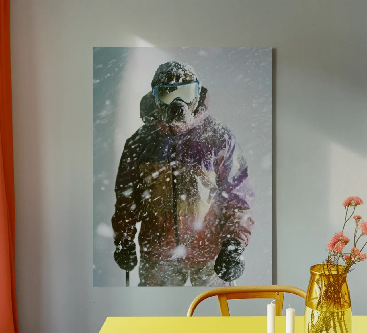 Lars canvas by Affiches Chien Originales – Dogland