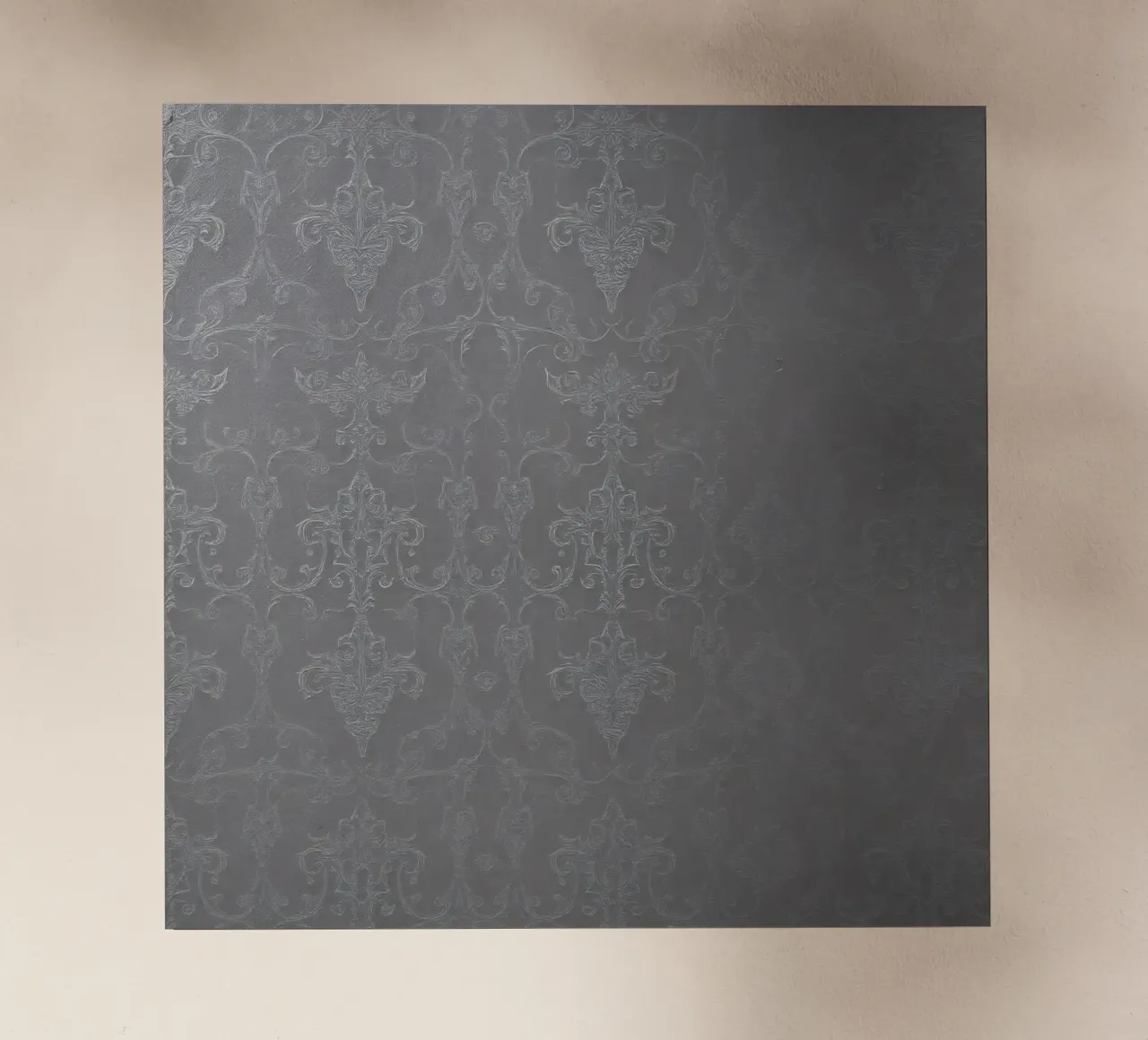Elegant textured wallpaper with intricate pattern and subtle backlit film by DesignDoodle