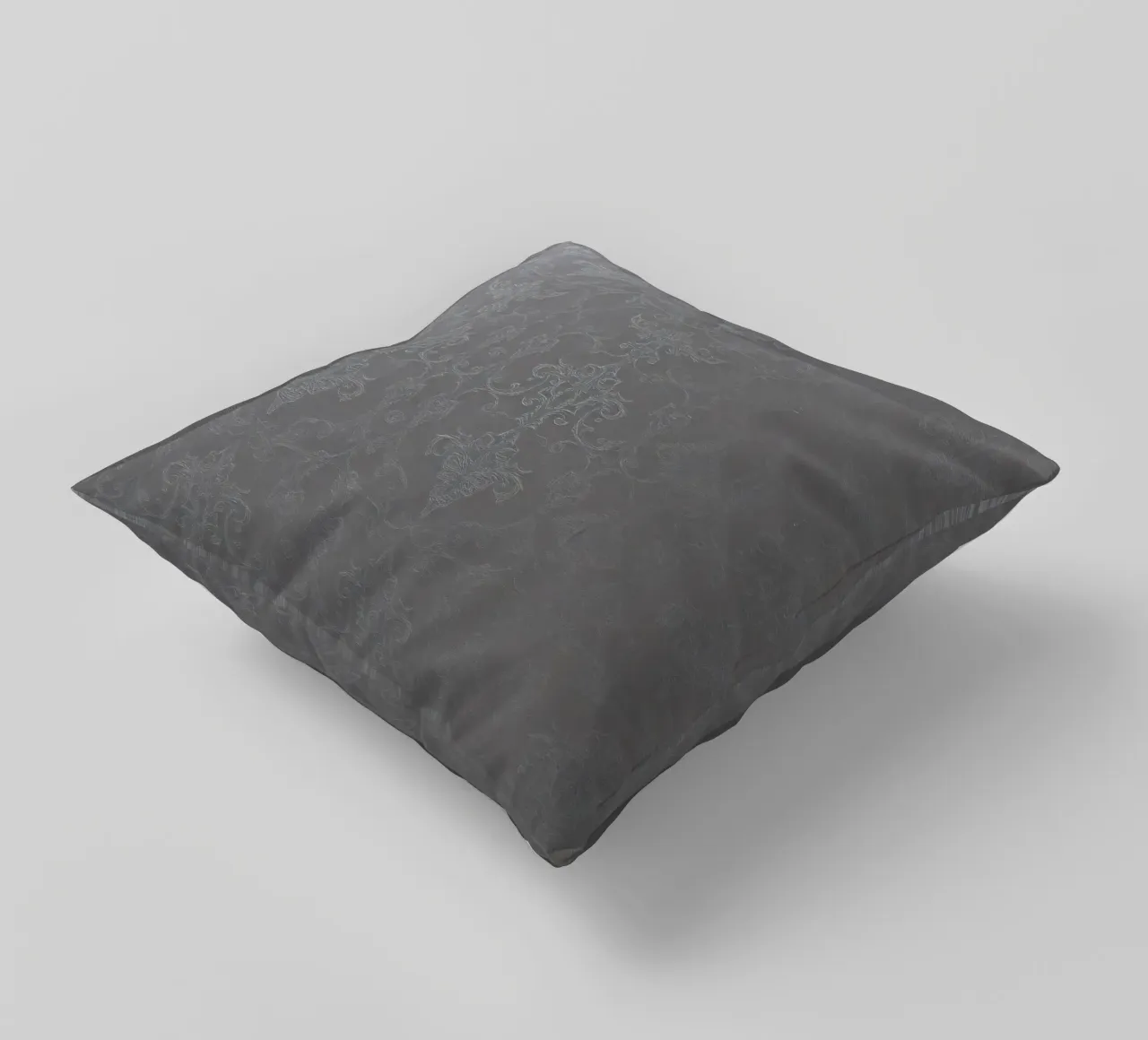 Elegant textured wallpaper with intricate pattern and subtle decorative cushion by DesignDoodle