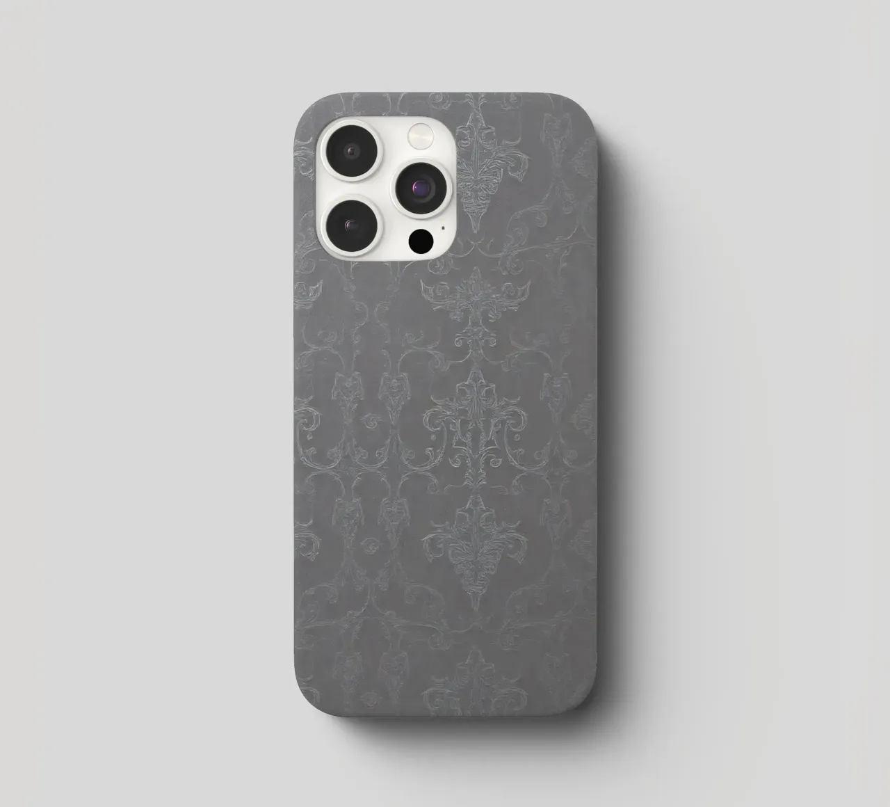 Elegant textured wallpaper with intricate pattern and subtle iphone case by DesignDoodle