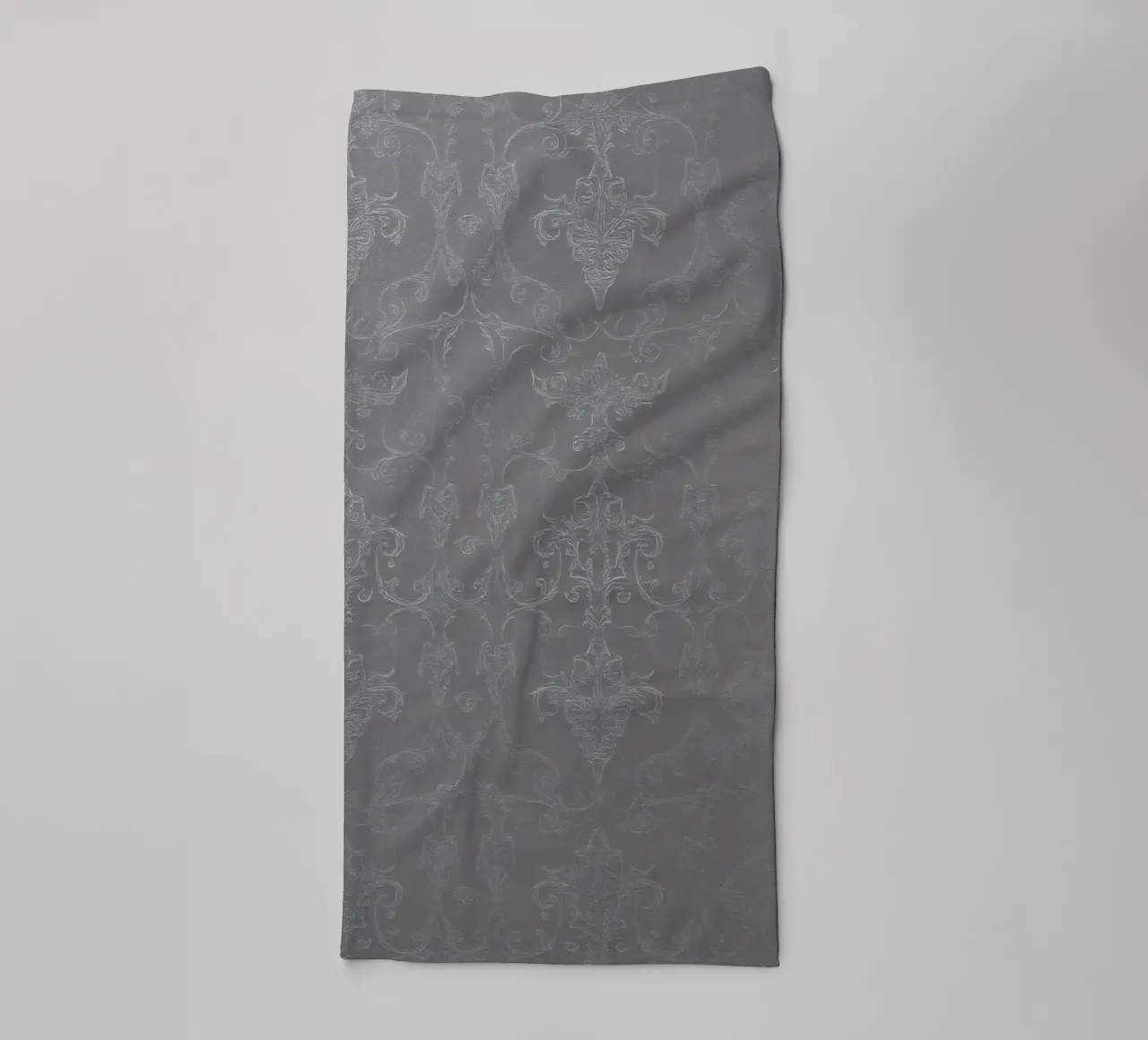 Elegant textured wallpaper with intricate pattern and subtle towel by DesignDoodle