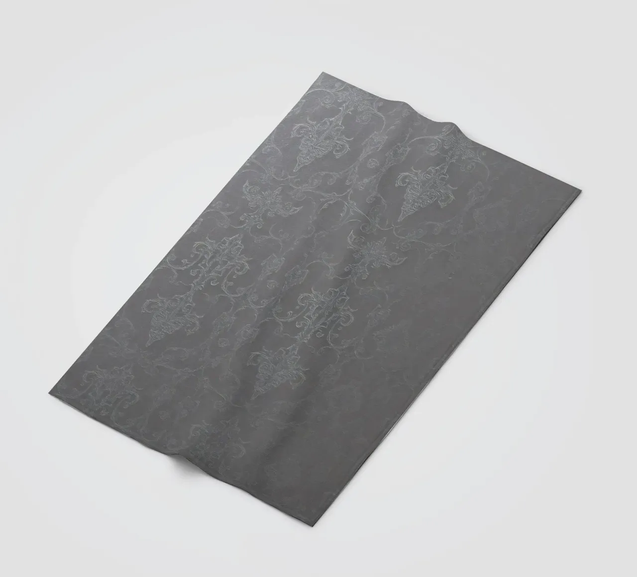 Elegant textured wallpaper with intricate pattern and subtle fleece blanket by DesignDoodle